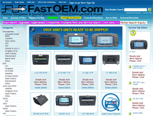 Tablet Screenshot of fastoem.com